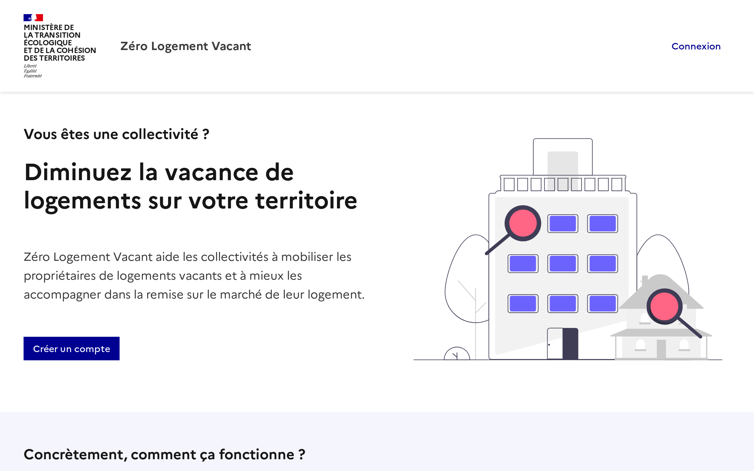 Copie d'écran de https://zerologementvacant.beta.gouv.fr